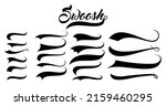 calligraphic swoosh tail set ... | Shutterstock .eps vector #2159460295