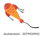 fish kite. outside activity... | Shutterstock .eps vector #2079934942