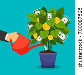 Money Tree Free Vector Image In Ai And Eps Format - money tree premium vectors by shutterstock download