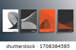minimal geometric design for... | Shutterstock .eps vector #1708384585