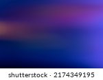 Small photo of Blur glow overlay. Neon light flare. Futuristic glare. Defocused fluorescent navy blue pink orange color gradient reflection on dark abstract copy space background.