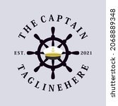 Captain's Hat Logo. Ship...