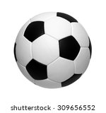 Soccer Ball Isolated On White