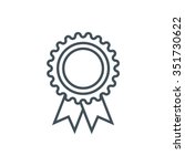 award  badge icon suitable for... | Shutterstock .eps vector #351730622