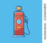 Gas Station Drawing Vector Art...