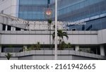 Small photo of Jakarta, Indonesia - May 30, 2022: Ministry of Internal Affairs of the Republic of Indonesia, Direktorat jenderal bina pembangunan daerah kementerian dalam negeri building at kalibata