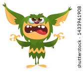 Cartoon Angry Gremlin....