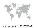 image of a vector world map in... | Shutterstock .eps vector #1559576582