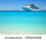 Luxury Cruise Ship In The...