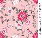 seamless floral pattern... | Shutterstock .eps vector #2101851292