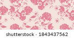 floral  retro silhouette meadow ... | Shutterstock .eps vector #1843437562