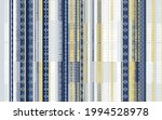 ethnic floor striped motifs... | Shutterstock .eps vector #1994528978