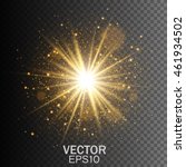 transparent glow light effect.... | Shutterstock .eps vector #461934502