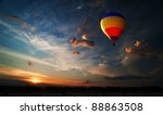 Colorful Hot Air Balloon Is...