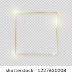 gold shiny glowing vintage... | Shutterstock .eps vector #1227630208