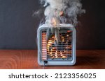 Air Purifier Burns With Fire ...