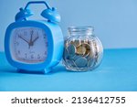 Savings Jar And Alarm Clock...