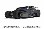 batman car metal modern vector... | Shutterstock .eps vector #2055858758