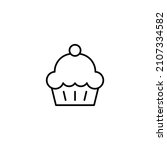 creative cupcake muffin logo... | Shutterstock .eps vector #2107334582