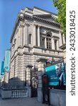 Small photo of Dublin, Ireland - June 1, 2023: Frontage of the National Library of Ireland.