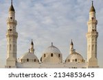 Small photo of The Quba Mosque is a mosque located on the outskirts of Medina, Saudi Arabia. Initially, the mosque was built 6 kilometres off Medina in the village of Quba