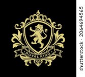 heraldry lion luxury design... | Shutterstock .eps vector #2064694565