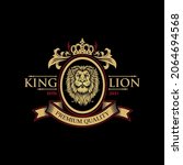 heraldry lion luxury design... | Shutterstock .eps vector #2064694568