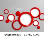 abstract background with red...