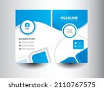 brochure and flyer design back... | Shutterstock .eps vector #2110767575