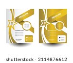flyer brochure design  business ... | Shutterstock .eps vector #2114876612