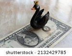 A Black Swan Is Placed On A...