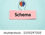 Schema.the Word Is Written On A ...