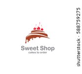 Sweet Shop Logo Template Design ...
