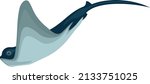 vector eagle ray fish... | Shutterstock .eps vector #2133751025