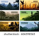 Vector Set Of Panorams...