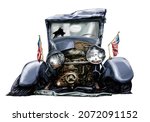  Old Broken American Car Clunker