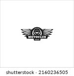 motorcycle logo design template.... | Shutterstock .eps vector #2160236505