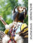 Small photo of Pow wow of Huron and Wendat communities in Wendake (Quebec, Canada).