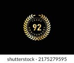 92th anniversary celebration... | Shutterstock .eps vector #2175279595