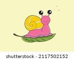 Beautiful Simple Pink Snail...