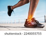 Running shoes  legs or skeleton ...
