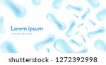 cell background. biology ... | Shutterstock .eps vector #1272392998