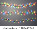 christmas lights. light bulb... | Shutterstock .eps vector #1482697745