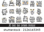 bee svg  bee svg bundle... | Shutterstock .eps vector #2126165345