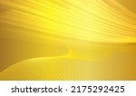 abstract gold glow wavy stripes ... | Shutterstock .eps vector #2175292425