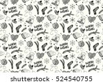 vector seamless pattern with... | Shutterstock .eps vector #524540755