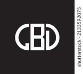 Lbd Letter Logo Design On Black ...