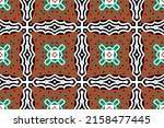 fabric from africa stunning... | Shutterstock .eps vector #2158477445