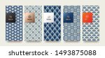 vector set packaging templates... | Shutterstock .eps vector #1493875088