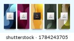 vector set packaging abstract... | Shutterstock .eps vector #1784243705